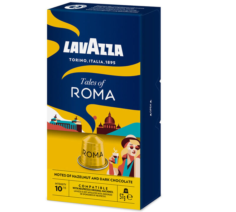 10 Nespresso* Original Compatible Capsules Tales Of Roma &ndash; LAVAZZA image number 1