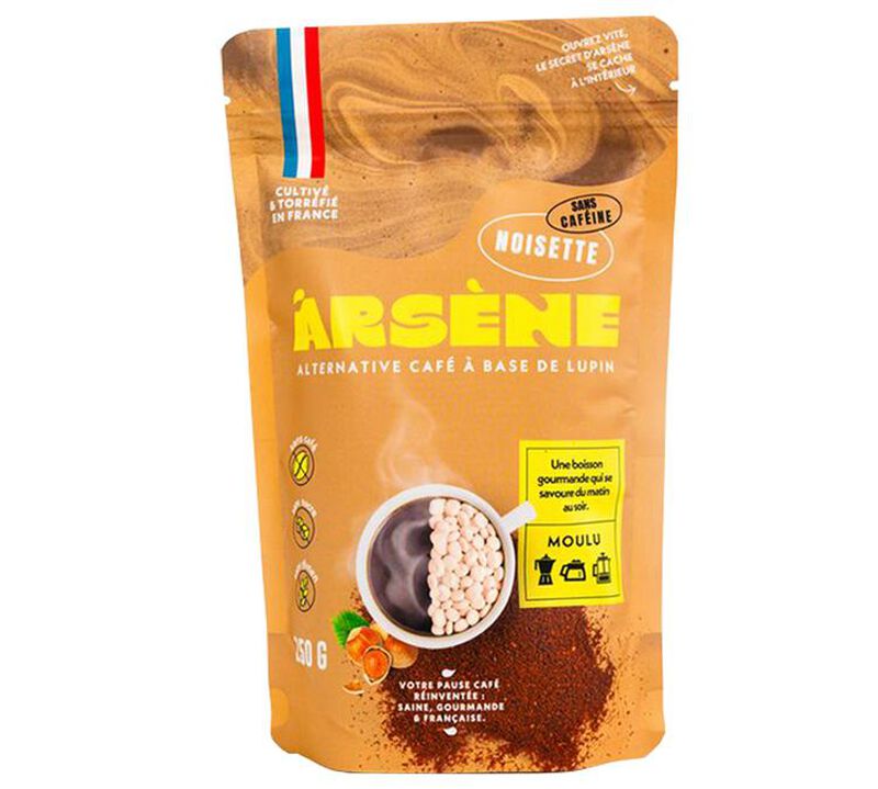 Ars&egrave;ne - Succedaneo di caff&egrave; di lupino gusto nocciola - 250 g image number 0