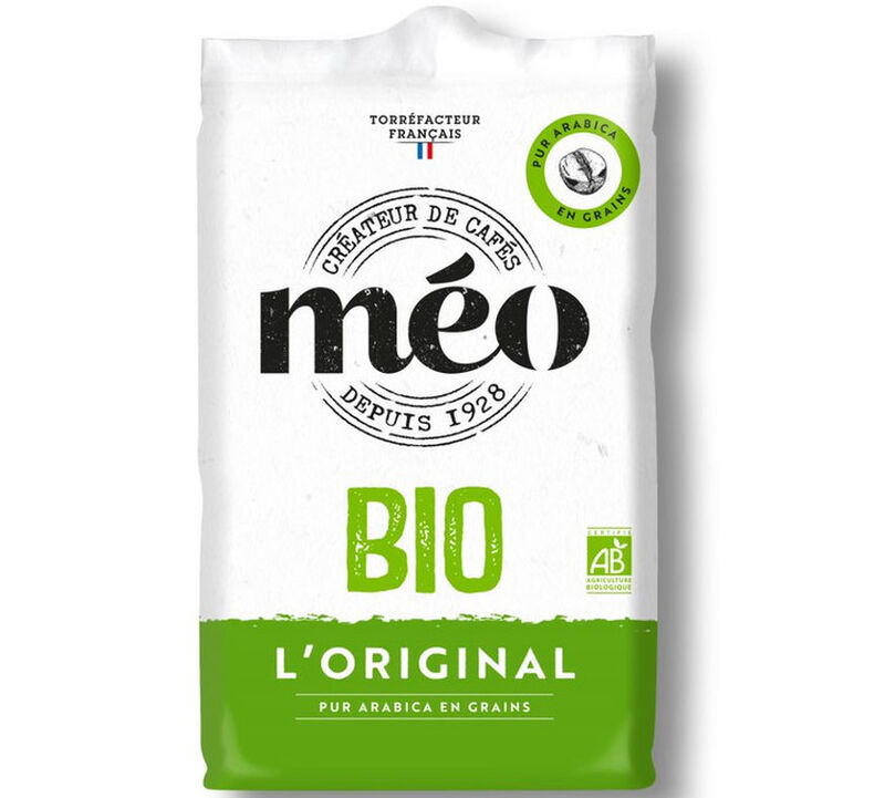 M&eacute;o Organic Coffee Beans L'Original Bio - 500g image number 0