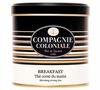 Luxury Compagnie Coloniale Breakfast flavoured black tea - 150g loose leaf tea in metal tin. image number 0