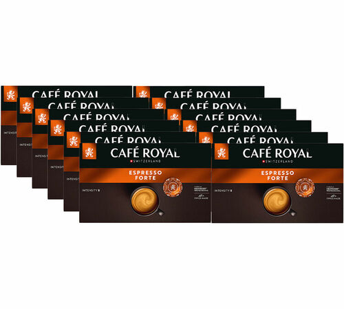 600 Nespresso* Pro Capsules Espresso Forte &ndash; CAFE ROYAL