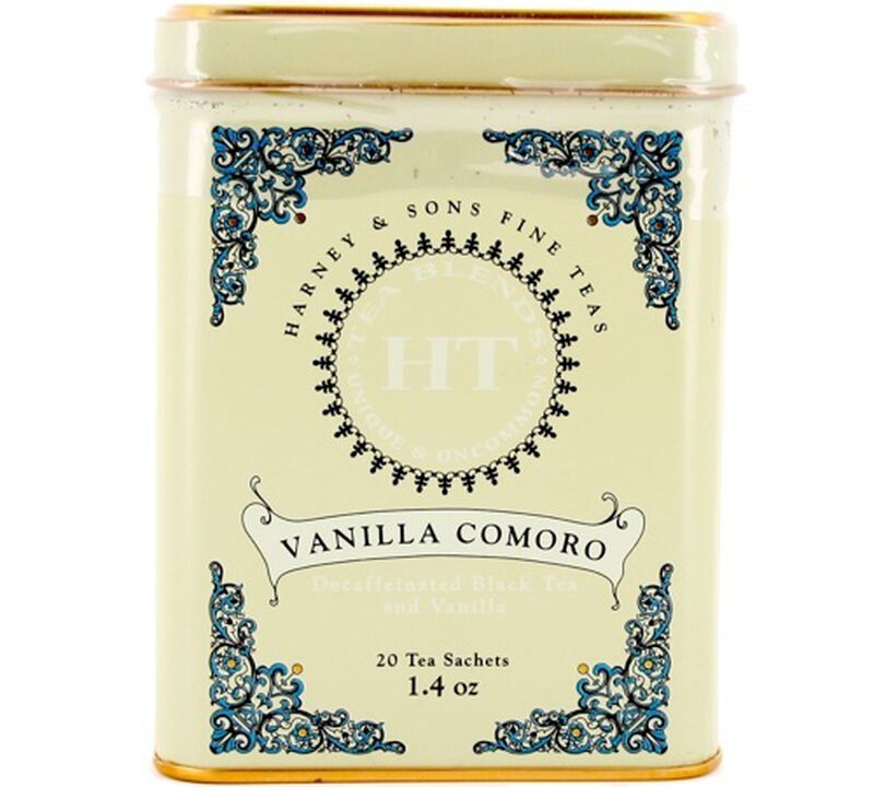 Harney & Sons 'Vanilla Comoro' Decaf black tea - 20 sachets image number 0