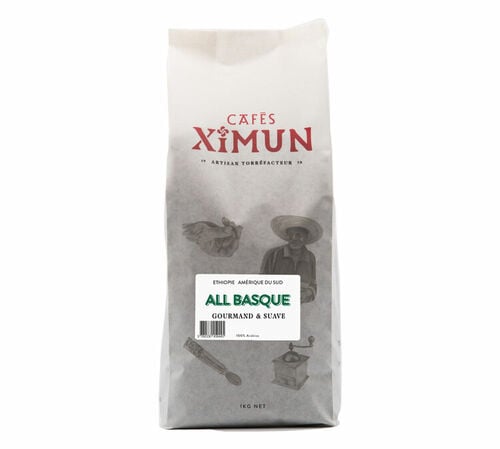 Caf&eacute; Ximun - All Basque coffee beans - 100% Arabica - 1kg