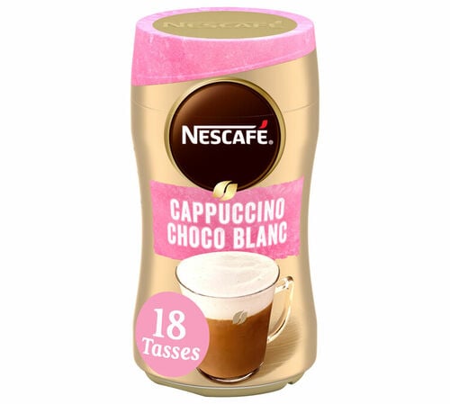 Nescaf&eacute; Instant Coffee Cappuccino White Chocolate - 270g