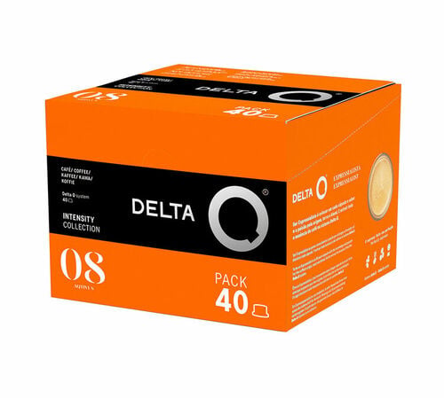 DeltaQ N&deg;8 aQtivus x 40 coffee capsules