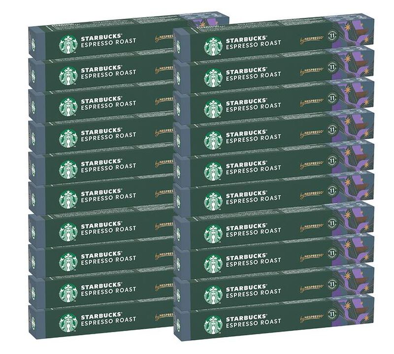 200 Nespresso* Original Compatible Capsules Espresso Roast for Professionals &ndash; STARBUCKS image number 0