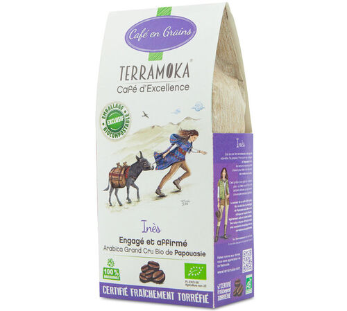 Terramoka Coffee Beans Organic In&egrave;s - 200g