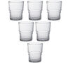 DURALEX stackable glasses - 6 x 160ml image number 0