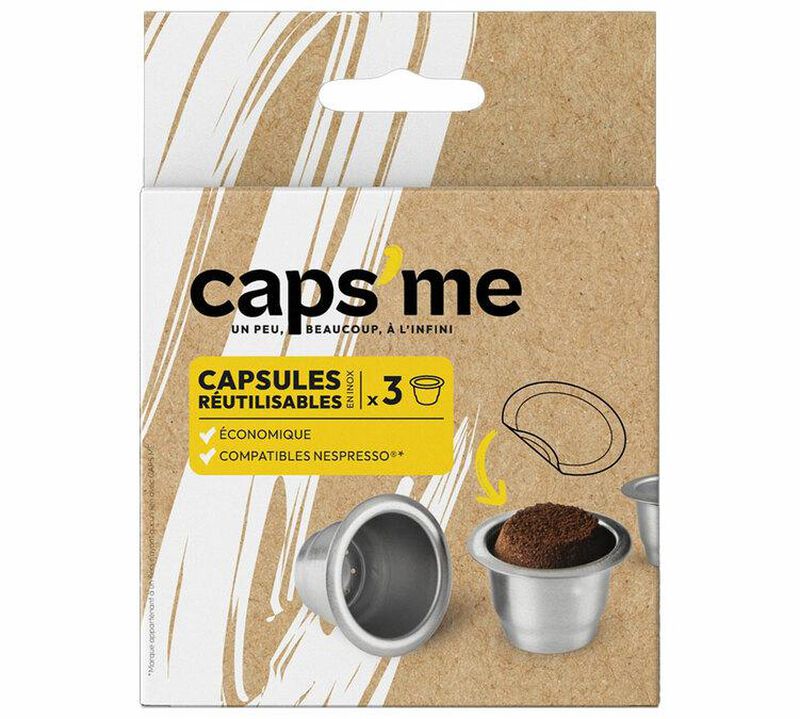 3 capsule compatibili Nespresso* Original ricaricabili &ndash; Caps Me image number 0