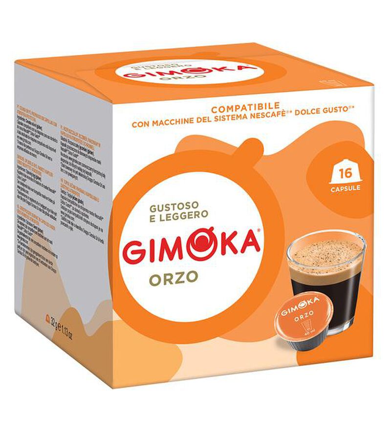 64 capsule compatibili Nescafe* Dolce Gusto* Orzo &ndash; Gimoka image number 1