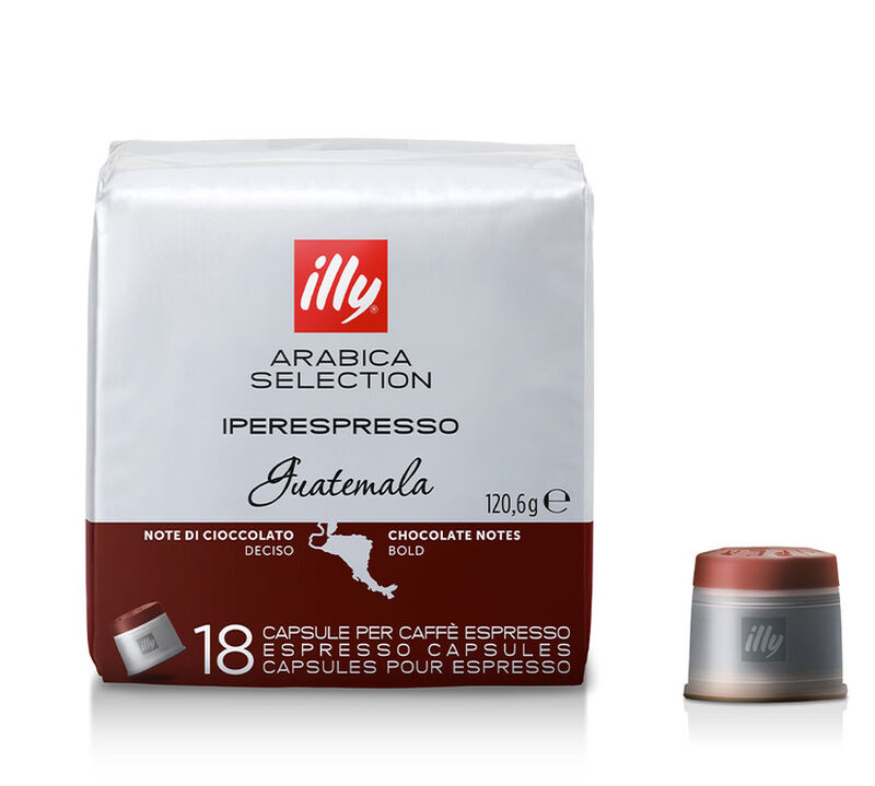 Illy Capsules Iperespresso Guatemala x 18 coffee capsules image number 0