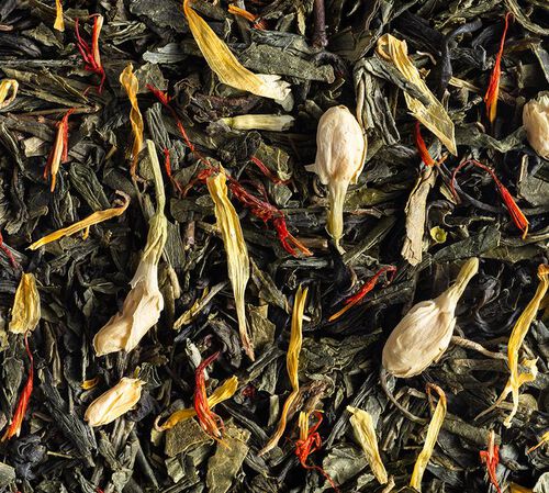 Dammann Fr&egrave;res - T&egrave; verde sfuso Calypso Mango 100 g