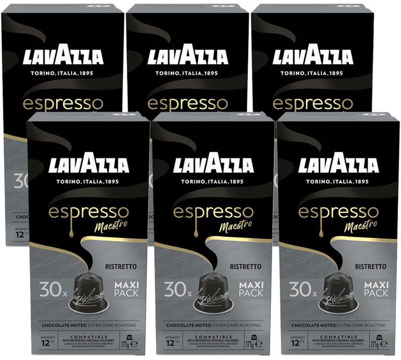 Lavazza Ristretto Nespresso&reg; Compatible Pods x 180 image number 0