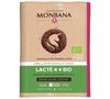 Monbana - Cioccolato al latte in polvere 4 stelle biologico 100 bustine image number 0