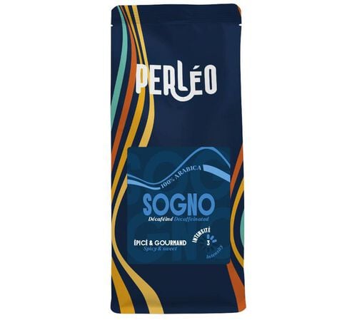 Perl&eacute;o Decaf Coffee Beans Sogno - 250g