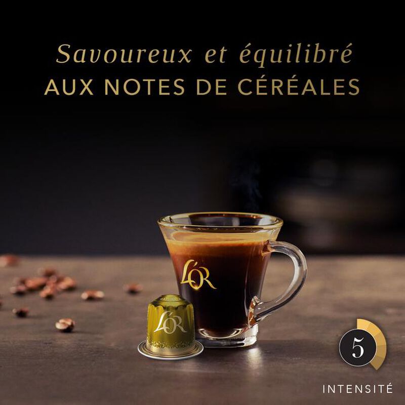 10 Nespresso* Original Compatible Capsules Lungo Mattinata &ndash; L'OR ESPRESSO image number 2