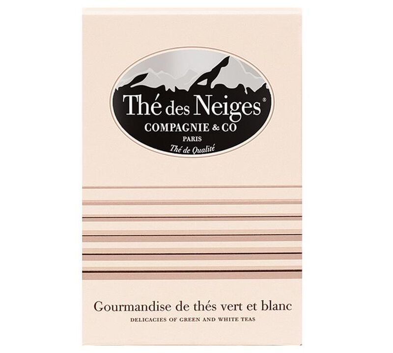 'Th&eacute; des neiges' flavoured white tea - 25 pyramid bags - Compagnie Coloniale image number 0