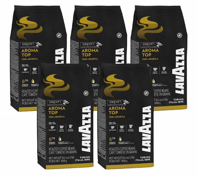 Lavazza Coffee Beans Aroma Top - 5 x 1kg image number 0