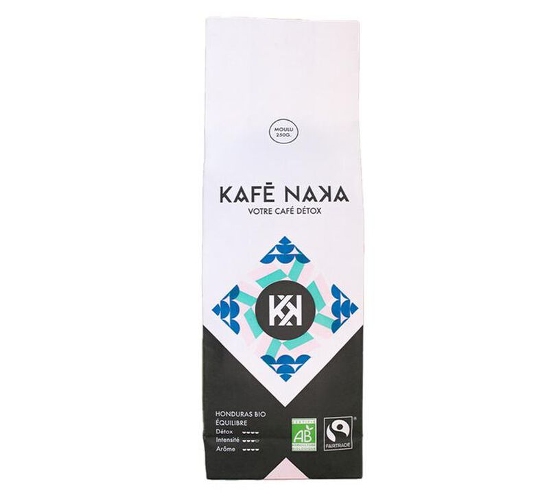 Kaf&eacute; Naka Detox Ground Coffee Organic Honduras Arabica - 250g image number 0