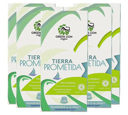 50 Nespresso* Original Compatible Capsules Tierra Prometida &ndash; GREEN LION COFFEE
