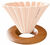 Origami Dripper M in Matte Pink + Wooden Holder image