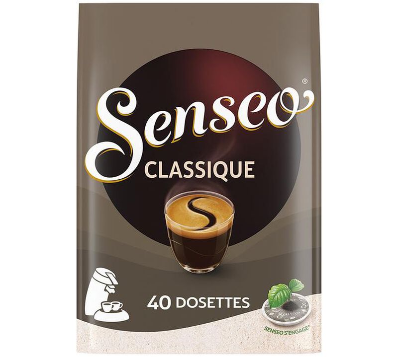 Senseo Classic Coffee Pods x 40 image number 0