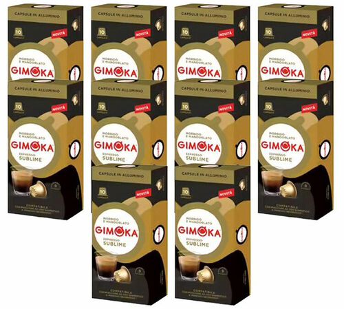 100 capsule compatibili Nespresso* Original Sublime &ndash; Gimoka