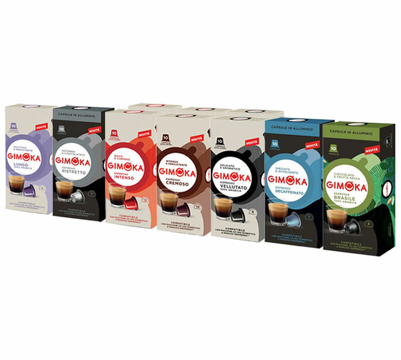Kit Assaggio 100 capsule per Nespresso* Original - Gimoka image number 0