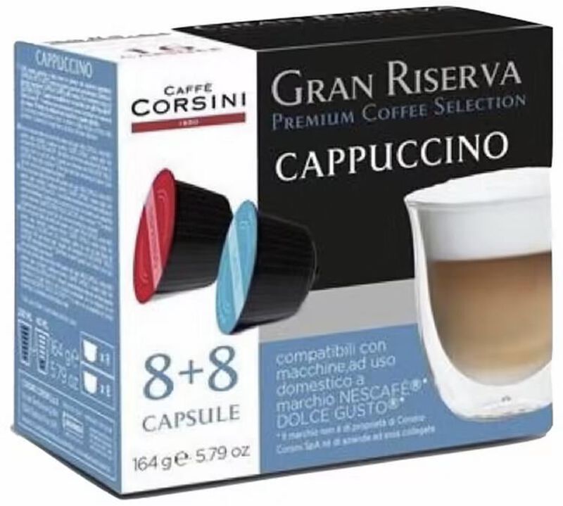 16 capsule compatibili Nescafe* Dolce Gusto* Cappuccino &ndash; Corsini image number 0