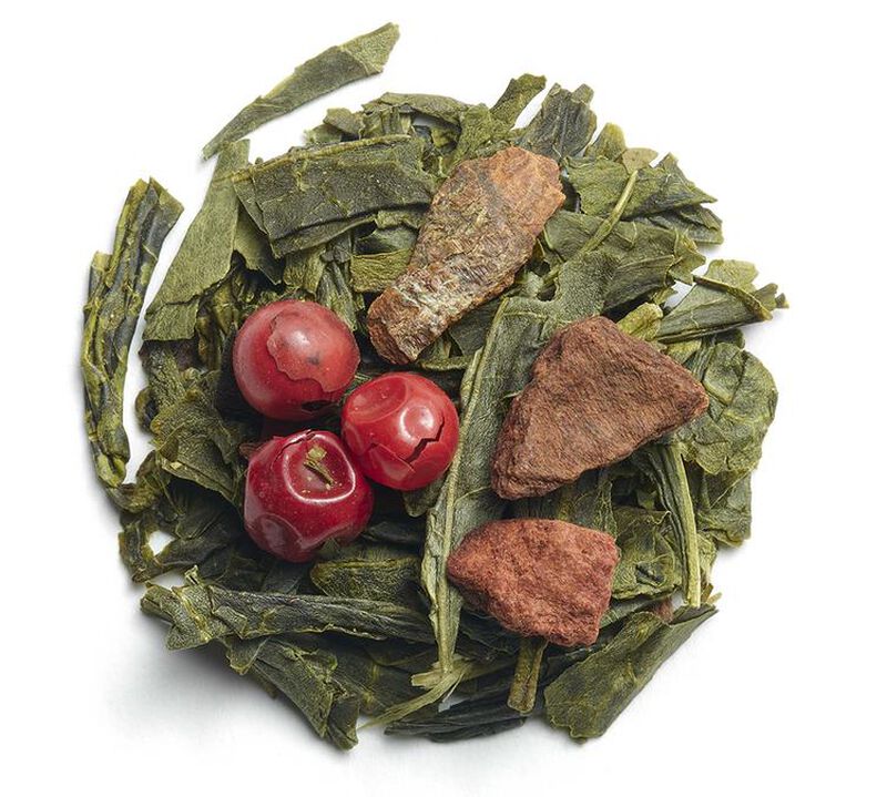 Dammann Fr&egrave;res - No&euml;l en Laponie Christmas Green Tea - 100g image number 0