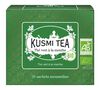 T&egrave; verde biologico con menta - 20 bustine di t&egrave; in mussola - Kusmi Tea image number 0
