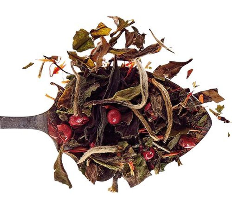'No&euml;l en Blanc' loose leaf flavoured white tea - 40g tin - Comptoir Fran&ccedil;ais du Th&eacute; image number 1