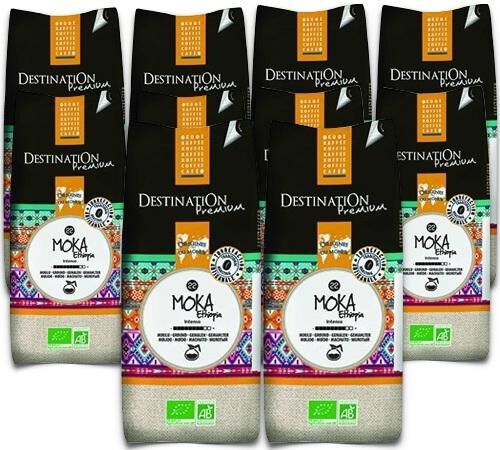 MaxiLot Organic Moka AWASAS ground coffee x 5 kg