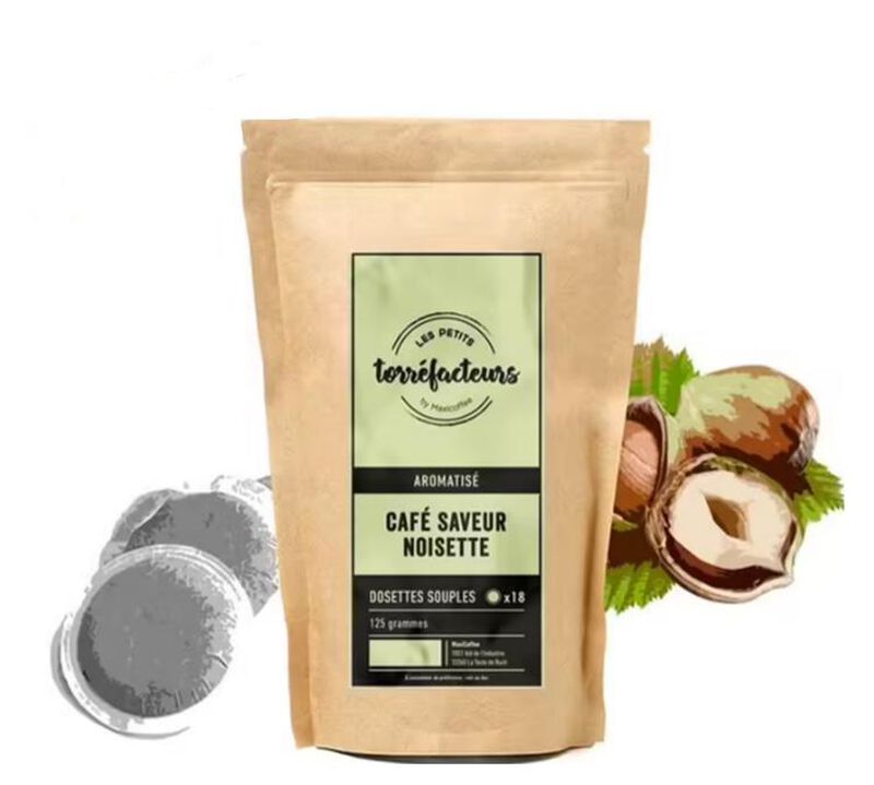 Flavoured Senseo Pods Hazelnut Les Petits Torr&eacute;facteurs Value Pack x 90 image number 0
