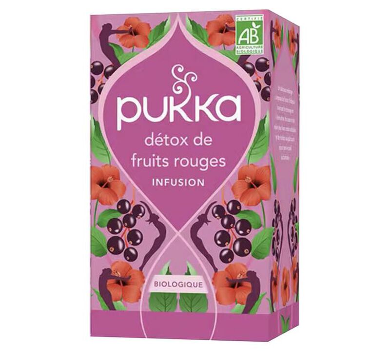 Pukka Organic Herbal Tea Morning Berry x 20 Tea Bags image number 0