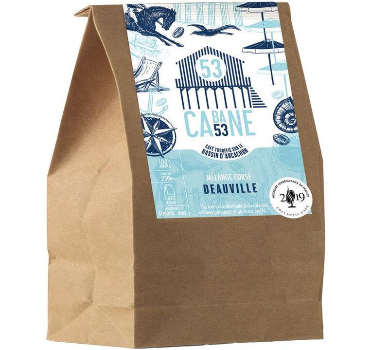 Cabane 53 Ground Coffee Deauville Blend - 250g image number 0
