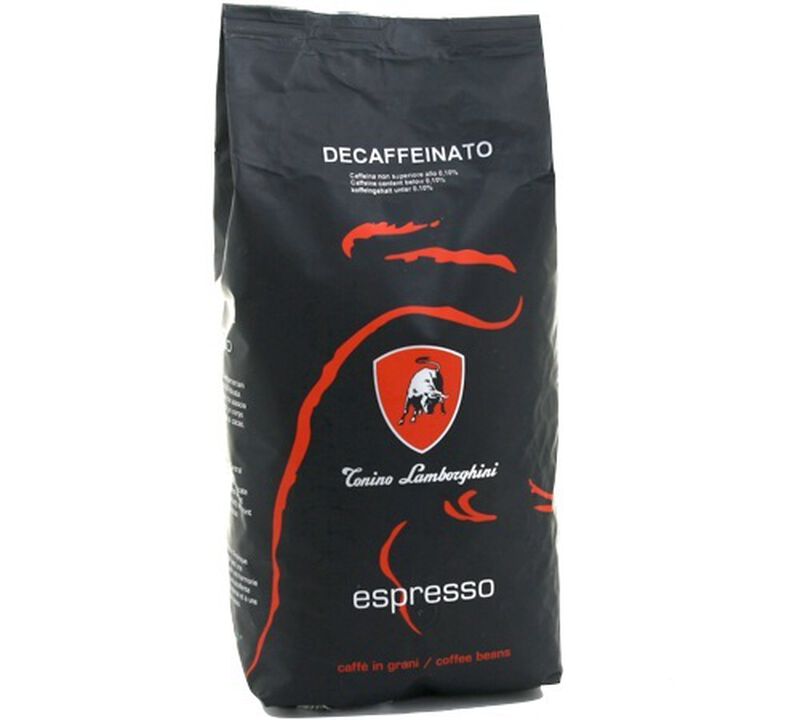Tonino Lamborghini - Caff&egrave; in grani Decaffeinato 1 kg image number 0