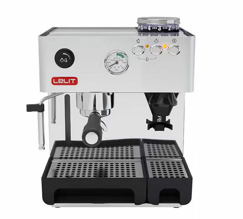 Lelit PL042EM Anita Macchina per Espresso Manuale con Macinacaff&egrave; image number 0