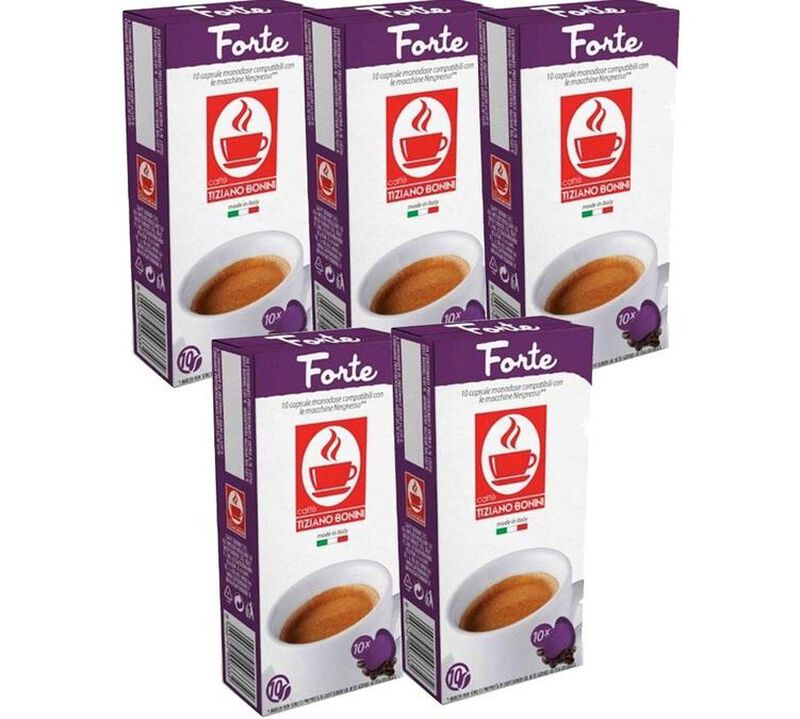 Caff&egrave; Bonini Forte capsules compatible with Nespresso&reg; x 50 image number 0