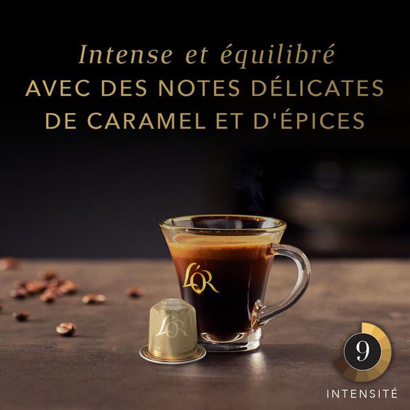 50 Nespresso* Original Compatible Capsules Or Absolu &ndash; L'Or Espresso image number 3