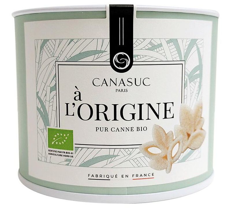 Canasuc Organic Sugar Leaves A L'Origine - 72 Sugar Cubes image number 0