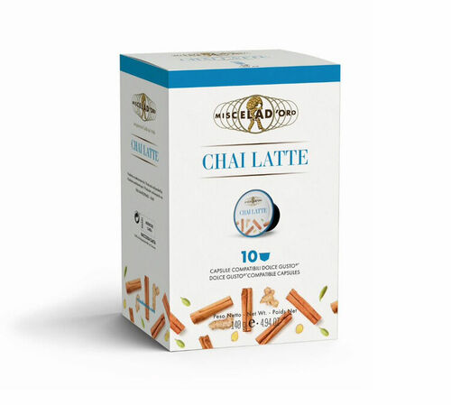 10 Nescaf&eacute;* Dolce Gusto* Compatible Pods Chai Latte &ndash; MISCELA D'ORO