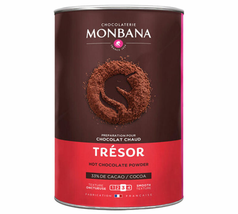 Monbana - Cioccolato in polvere Tr&eacute;sor 1 kg image number 0