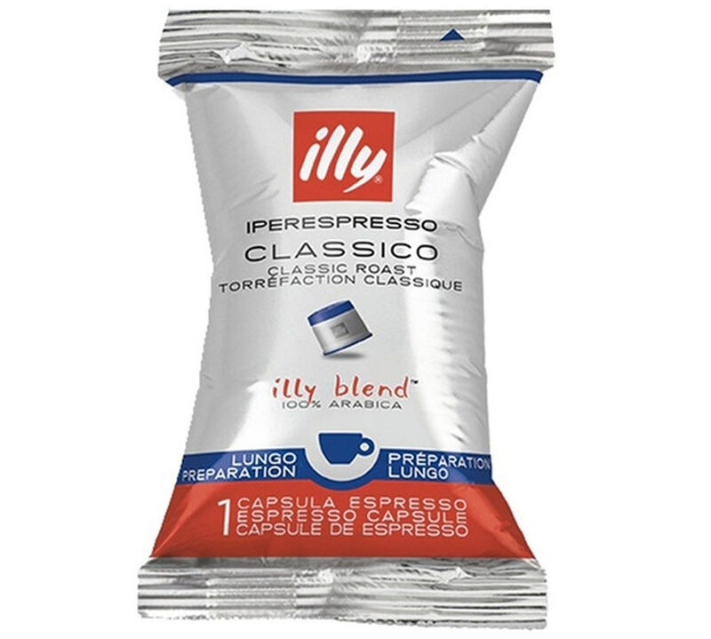 Illy Iperespresso Classico Espresso Lungo - 200 coffee capsules image number 0
