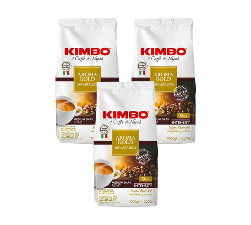 Kimbo Coffee Beans Aroma Gold 100% Arabica - 3kg image number 0