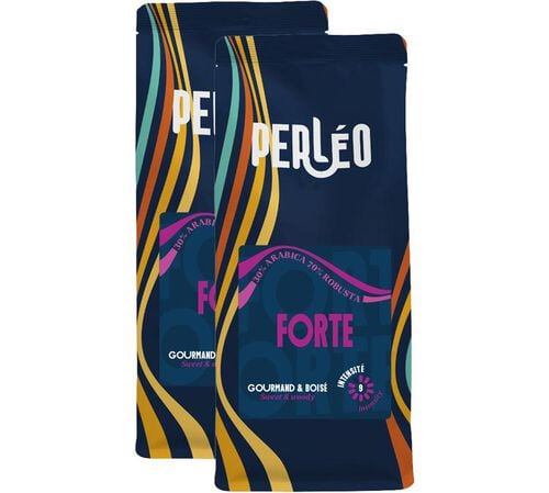 Perleo Espresso Coffee Beans Forte - 2 x 1kg