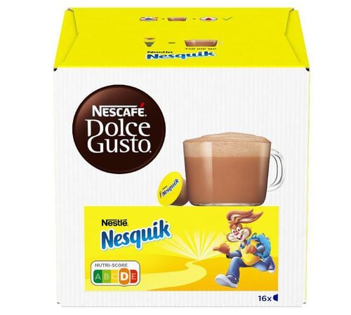 16 Nesquik Chocolate Pods - NESCAFE* DOLCE GUSTO*