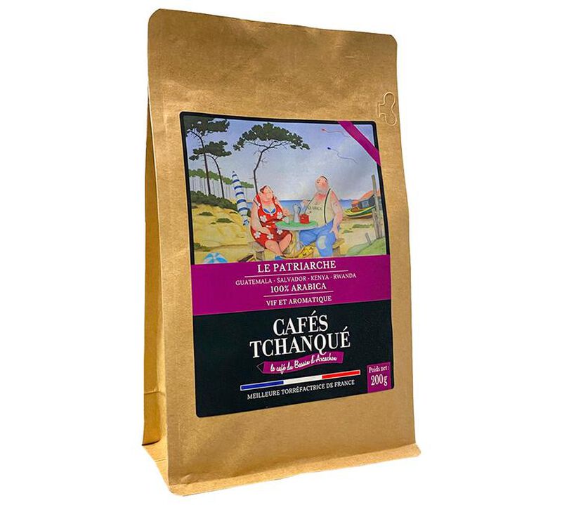 Caf&eacute;s Tchanqu&eacute; Ground Coffee Le Patriarche - 200g image number 0