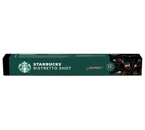 10 capsule compatibili Nespresso* Original Ristretto Shot STARBUCKS