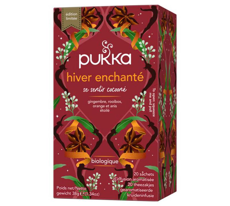 Pukka Winter Warmer Organic Christmas Herbal Tea - 20 tea bags image number 0
